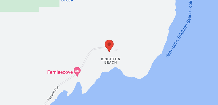 map of 13 BRIGHTON BEACH